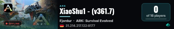 XiaoShu1 - (v361.7) live status badge