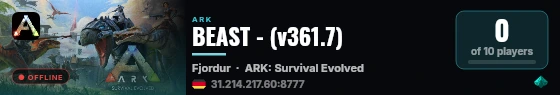 BEAST - (v361.7) live status badge