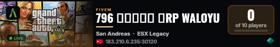 796 为梦想出发 半RP WALOYU live status badge