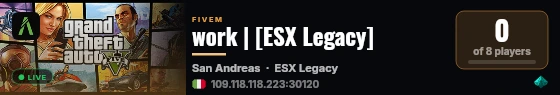 work | [ESX Legacy] live status badge