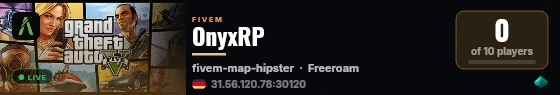 OnyxRP live status badge