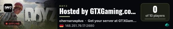 Hosted by GTXGaming.co.uk live status badge