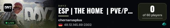 ESP | THE HOME  | PVE/PVP | MISIONES | TRADER | KEYCARD | AIRDR live status badge