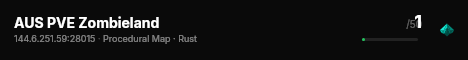 AUS PVE Zombieland live status badge