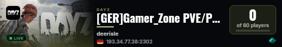[GER]Gamer_Zone PVE/PVP live status badge