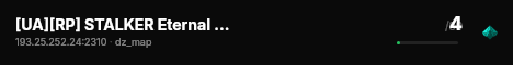 [UA][RP] STALKER Eternal Zone https://discord.gg/stalkerua live status badge