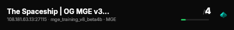 The Spaceship | OG MGE v3.0.3 live status badge