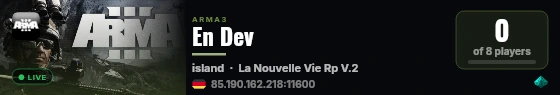 En Dev live status badge