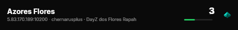 Azores Flores live status badge