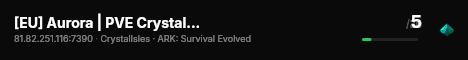 [EU] Aurora | PVE Crystal Isles | 10x | SS - KBD - U-Stacks - ( live status badge