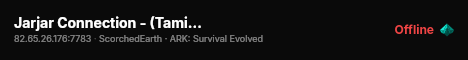 Jarjar Connection - (Taming x12 Repro x30 Xp x4) - (v361.5) live status badge