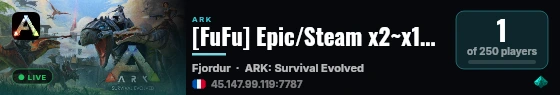 [FuFu] Epic/Steam x2~x10 fufu.ovh 106 - (v361.7) live status badge