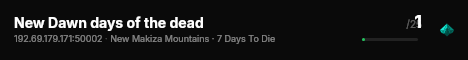New Dawn days of the dead live status badge