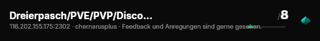 Dreierpasch/PVE/PVP/Discord/Pflicht/Fuer/WIHTELIST/https://disc live status badge