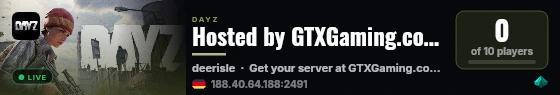 Hosted by GTXGaming.co.uk live status badge