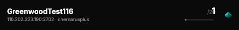 GreenwoodTest116 live status badge
