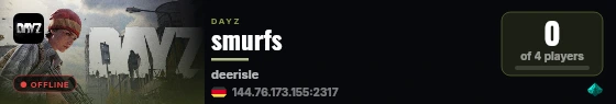 smurfs live status badge