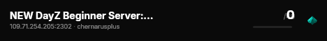 NEW DayZ Beginner Server: 37.114.35.108:2302 live status badge