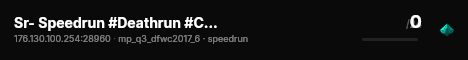 Sr- Speedrun #Deathrun #CoDJumper live status badge