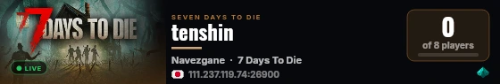 tenshin live status badge