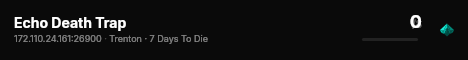 Echo Death Trap live status badge