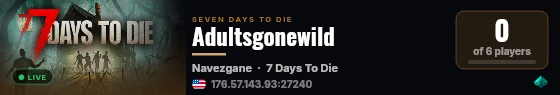 Adultsgonewild live status badge