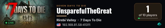 UnsparefulTheGreat live status badge