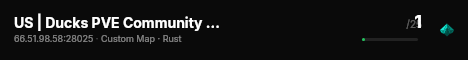 US | Ducks PVE Community Server live status badge