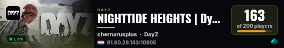 NIGHTTIDE HEIGHTS | Dynamic Heli Routes | Toxic Airfields | Fly & Raid | Loot Crates | Base Teleports live status badge