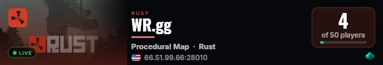 WR.gg live status badge