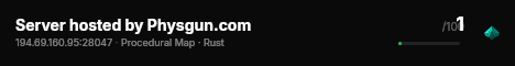 Server hosted by Physgun.com live status badge