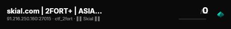 skial.com | 2FORT+ | ASIA ███ live status badge
