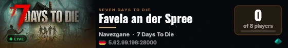 Favela an der Spree live status badge
