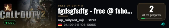 fgdsgfsdfg - free @ fshost.me live status badge