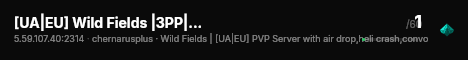 [UA|EU] Wild Fields |3PP|MAX5|LOOTX5|3PP live status badge