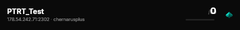 PTRT_Test live status badge
