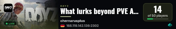 What lurks beyond PVE Arenas/DNA/Dino Island/BM/Events/Active S live status badge