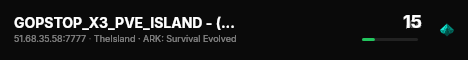GOPSTOP_X3_PVE_ISLAND - (v358.24) live status badge