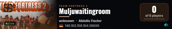 Muljuwaitingroom live status badge