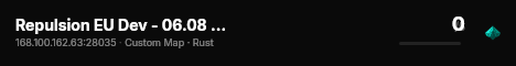 Repulsion EU Dev - 06.08 06/08 live status badge