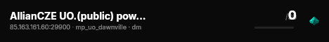 AllianCZE UO.(public) powered by MURDIE.CZ live status badge