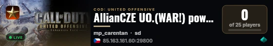 AllianCZE UO.(WAR!) powered by MURDIE.CZ live status badge