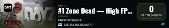 #1 Zone Dead — High FPS — Loot++ — High Loot #2 live status badge