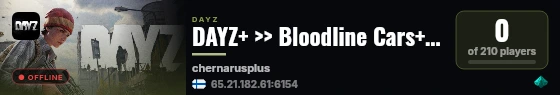 DAYZ+ >> Bloodline Cars+ >> Cars+ >> Quests & Loot #3 live status badge