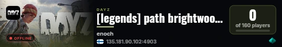 [legends] path brightwood / guns++ / pvp / trader & guns live status badge