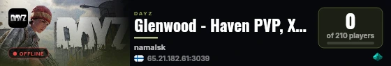 Glenwood - Haven PVP, X20 LOOT / Trader - Custom Events #2 live status badge