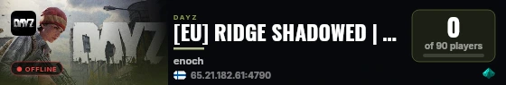 [EU] RIDGE SHADOWED | X10 LOOT | EVENTS | PVE | CUSTOM EVENTS live status badge