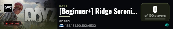 [Beginner+] Ridge Serenity — Solo/Duo — Trader Enabled — Cherno live status badge