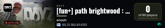 [fun+] path brightwood : cars+ : hardcore : trader & guns live status badge