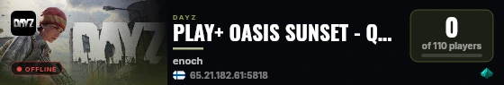 PLAY+ OASIS SUNSET - QUESTS - PVE - PVP - HARDCORE - ЧЕРНОРУСЬ live status badge